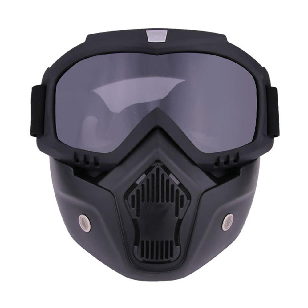 Motorcycle General Goggles Dustproof  Glasses Adjustable Motorcycle Goggles Breathable Full Face Protective Dirt Bike Motorbike