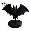 Fade-resistant Bat Model 3D Printed Gothic Black Statue, Figurine with Stable Round Base, Halloween Window Display Tabletop Decor for Home,