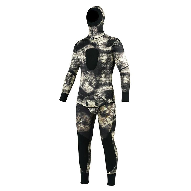 Mens Womens Camo Neoprene Wetsuit Diving Snorkeling Spearfishing Thermal Protection 1.5-7mm BSCI Certified
