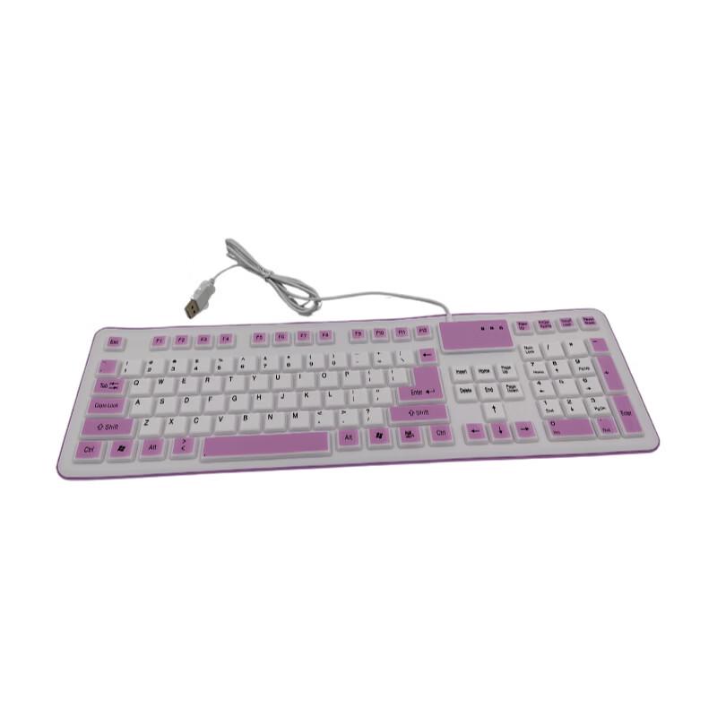 OLOEY 106B Ultra-Thin Foldable Silicone Keyboard