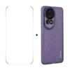 For Huawei nova 12 5G Case Matte TPU Phone Cover with Lens Film+9H Glass Protector