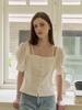 Peulomdeimomeonteu Satin Strap Button Blouse_2Color