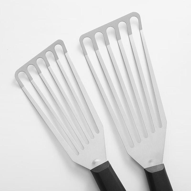 Abay Small Stainless Steel Frying Spatula Set, 2-Pack