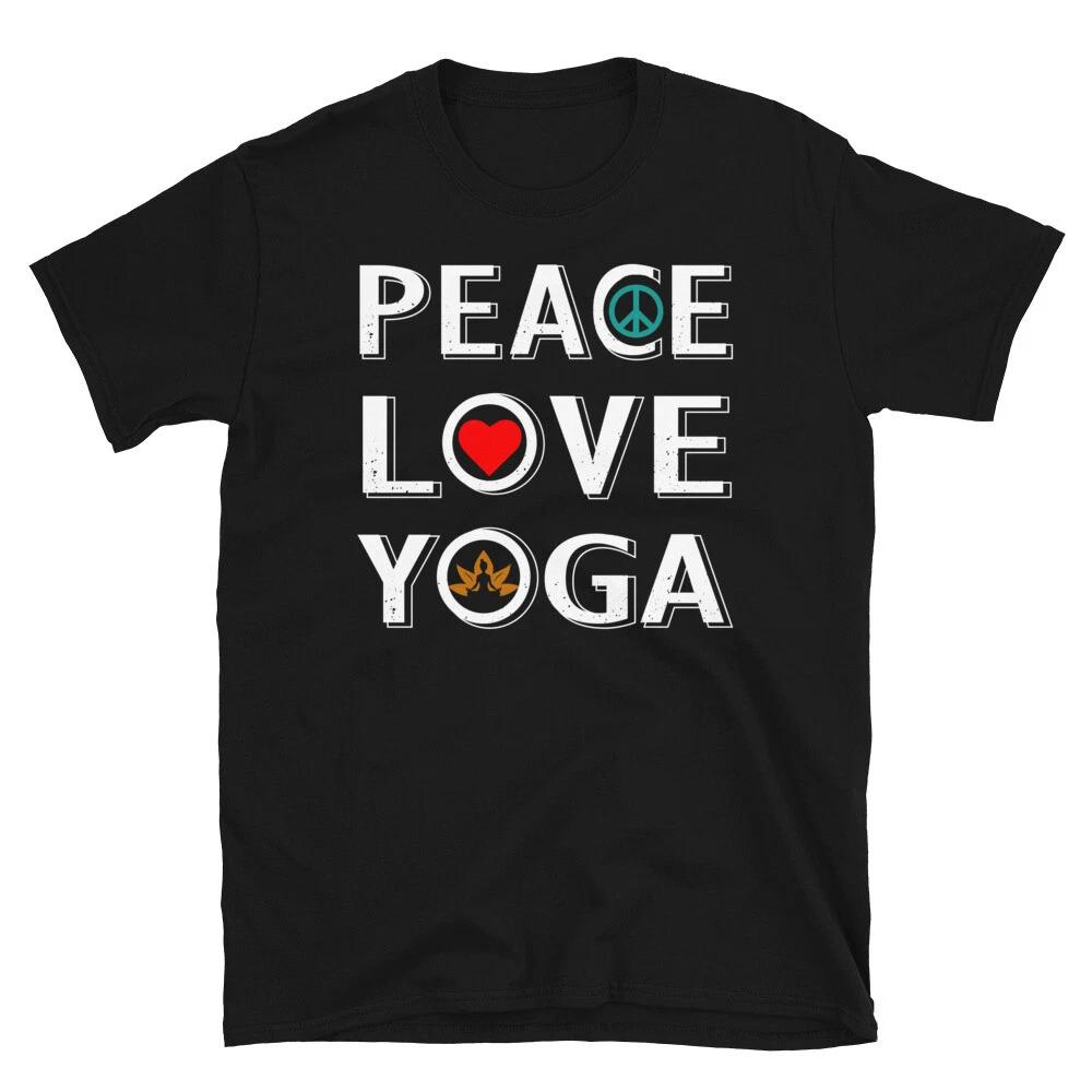 

Peace & Love Sassy Sarcastic Yoga Joke S