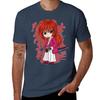 Rurouni Kenshin Kenshin Himura TShirt Daily Casual Short Sleeve Tee Shirt TShirt