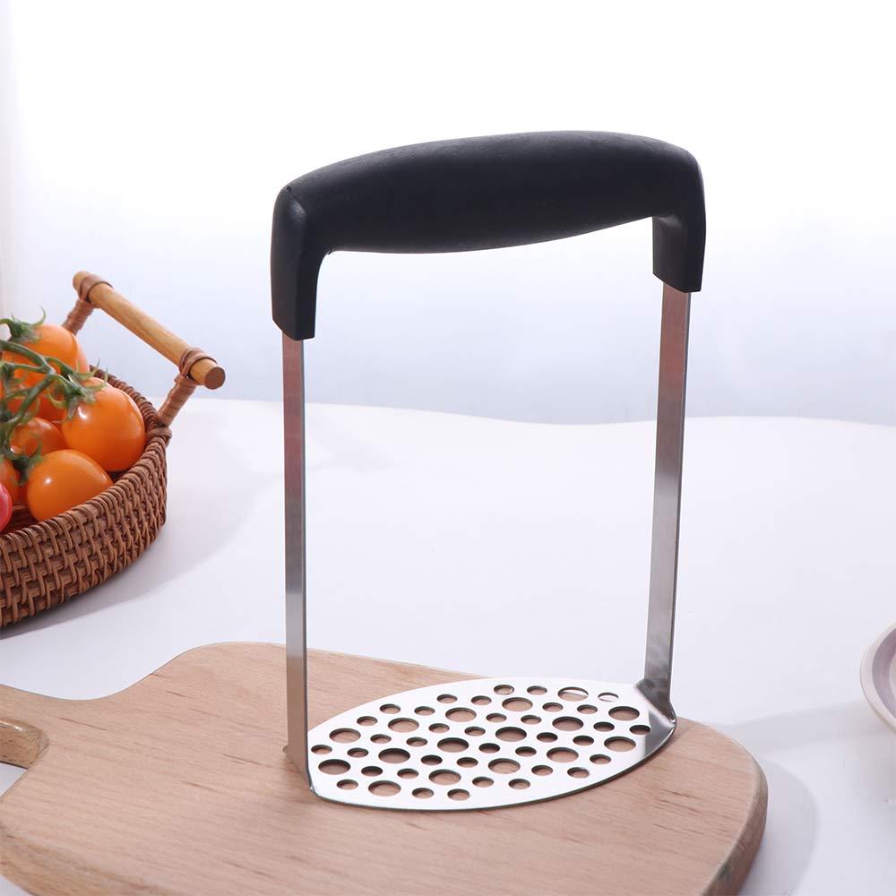 Non-slip Plastic Handle Potatoes Crusher Handheld Potatoes Presser Portable Potato Smasher Fruit