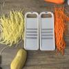 Restaurant-Grade Silk Grater: Vegetable & Julienne Slicer with Anti-Injury Device