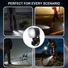 1 Pair LED Shoe Lights Rechargeable Headlights Waterproof High Lumens Ultralight Hands-Free Flashlights Running Shoe Lamps