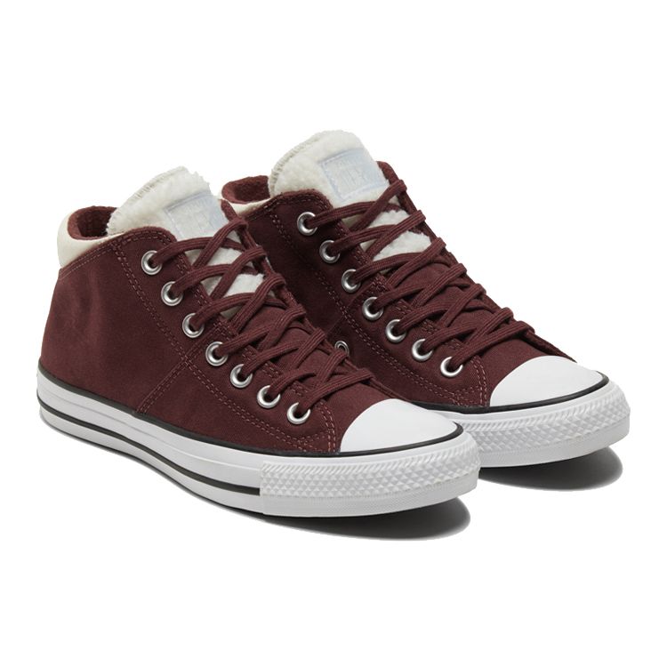 Converse Chuck Taylor All Star Madison Trendy Comfortable Mid-Top Canvas Sneakers Women Sneakers Brown 572061C