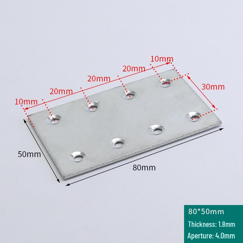 Right-Angle Iron Bracket for Wardrobe, Bed, or Chair Reinforcement