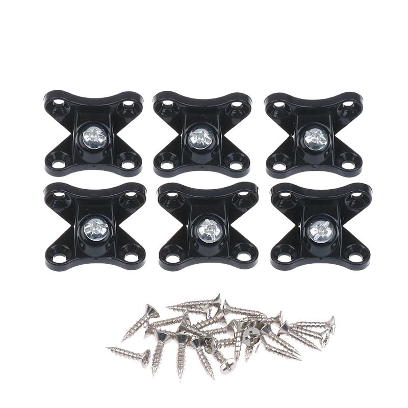 6/10Sets Removable Corner Bracket Zinc Alloy Butterfly Corner Bracket With Screws - Support Connectors For Furniture Drawers