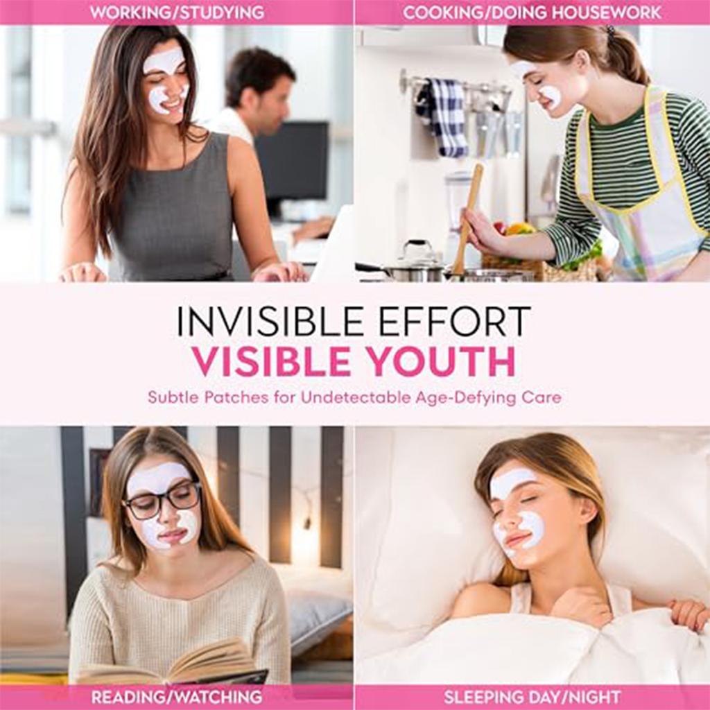 Lifting & Firming Facial Patch For Forehead, Laugh Lines & Frown Lines - Anti-WrinkleTreatment