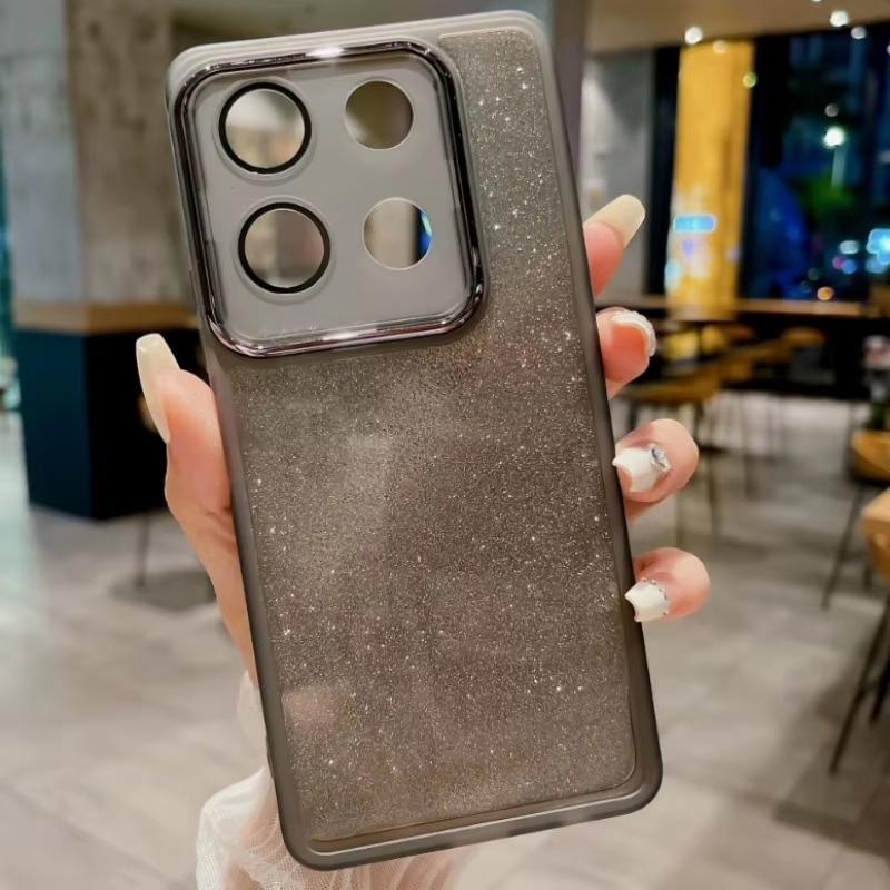 Dla Motorola Edge 60 Fusion Brokatowe Silikonowe Miękkie Etui dla Moto Edge60 Stylus 60Pro 50 Ultra Pro 40 NEO G75 G15 G05 G35 TPU Bumper