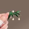 New Alloy Brooch High-end Niche Women's Peony High-end Pin Coat Suit High-end Versatile Brooch