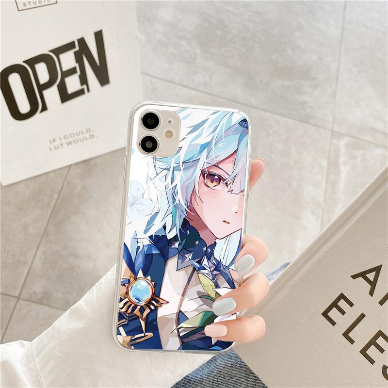 

Для Xiaomi Mi Redmi Note 9 9T 9C 9S 8 8T 10 5 7 Poco M3 F3 X3 NFC A3 12 11 11T 10T Pro 9a 10S Lite Genshin Impact Мягкий ТПУ чехол Mi 11 5G