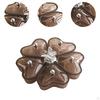 5 Compartment Rotating Snack Bowl for Nuts And Chocolates