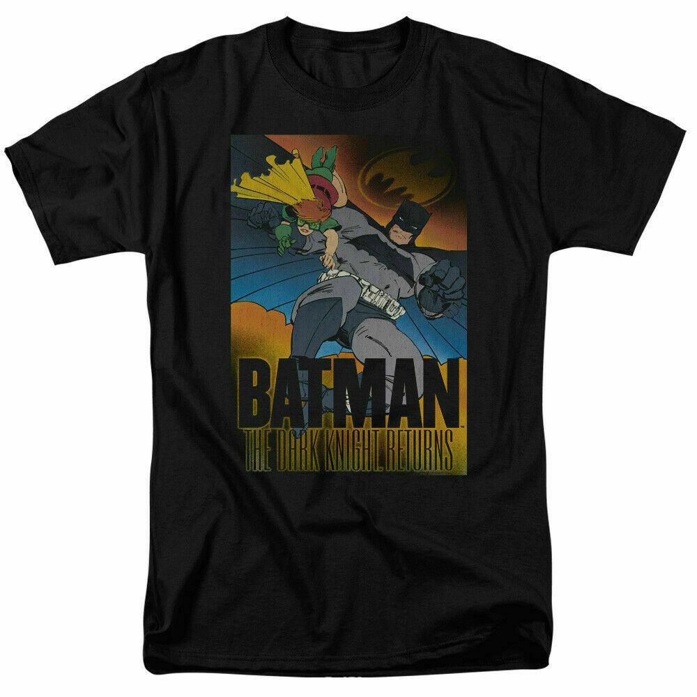Batman The Dark Knight Returns T Shirt Licensed Comic Book Tee Black XXXL