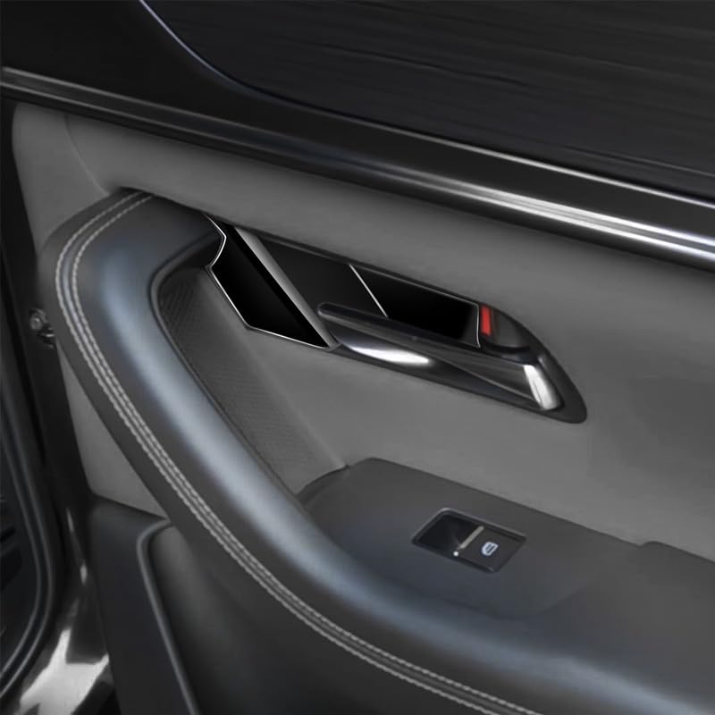 

TADOKAPATU Mazda Inner Door Handle Inner Door Handle Inner Door Bowl Interior Custom Interior Panel ABS 4 Compatible with the New Mazda and CX-60