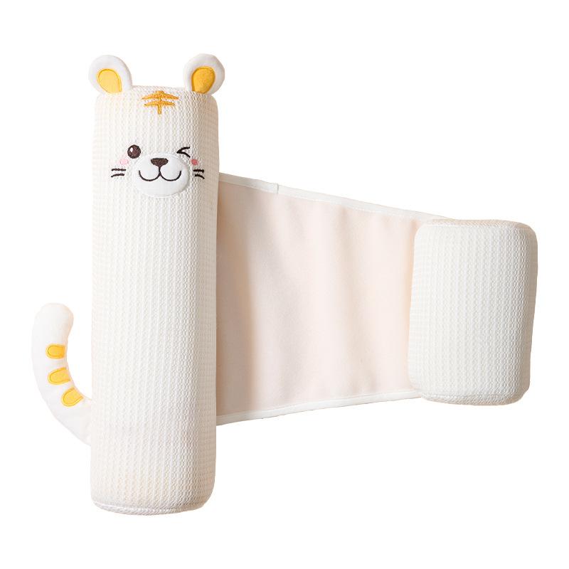 Almohada de ayuda para dormir de lado para bebés, almohada anti-regurgitación, almohada de soporte para girar, almohada para dormir calmante y estabilizadora