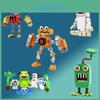 My Singing Monsters Blocchi da Costruzione Wubboox Raro Con 246 Pezzi Di Particelle Piccole in ABS Giocattolo Puzzle