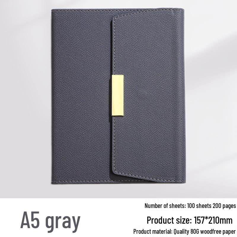 A5 Three-Fold Gift Set: Notepad with Enterprise Logo for Business and Meetings A5