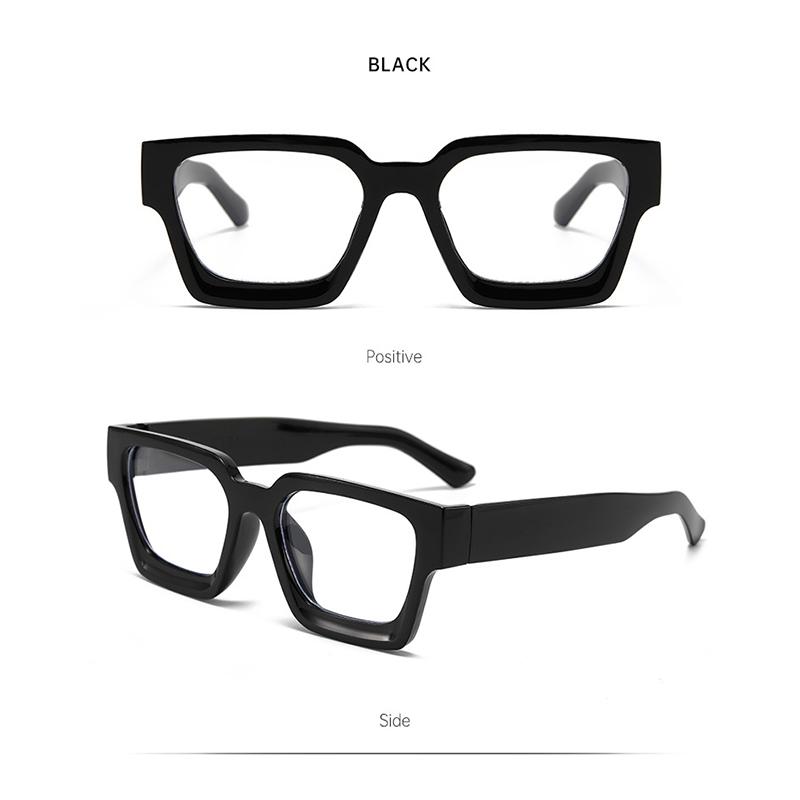 Klassisk Firkantet Innfatning Dame Full Innfatning Solbeskyttelsesbriller For Menn Hverdagsskygger Brilletilbehør Gave