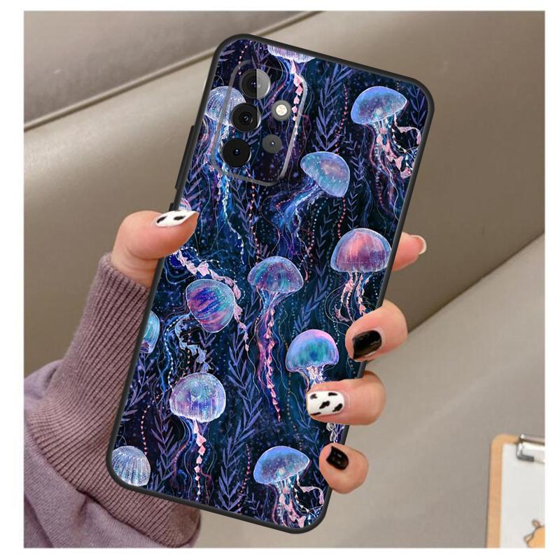 Magic Jellyfish Case For Samsung Galaxy A35 A55 A15 A32 A12 A22 A52 A06 A54 A34 A14 A56 A36 A26 A16 A13 A53