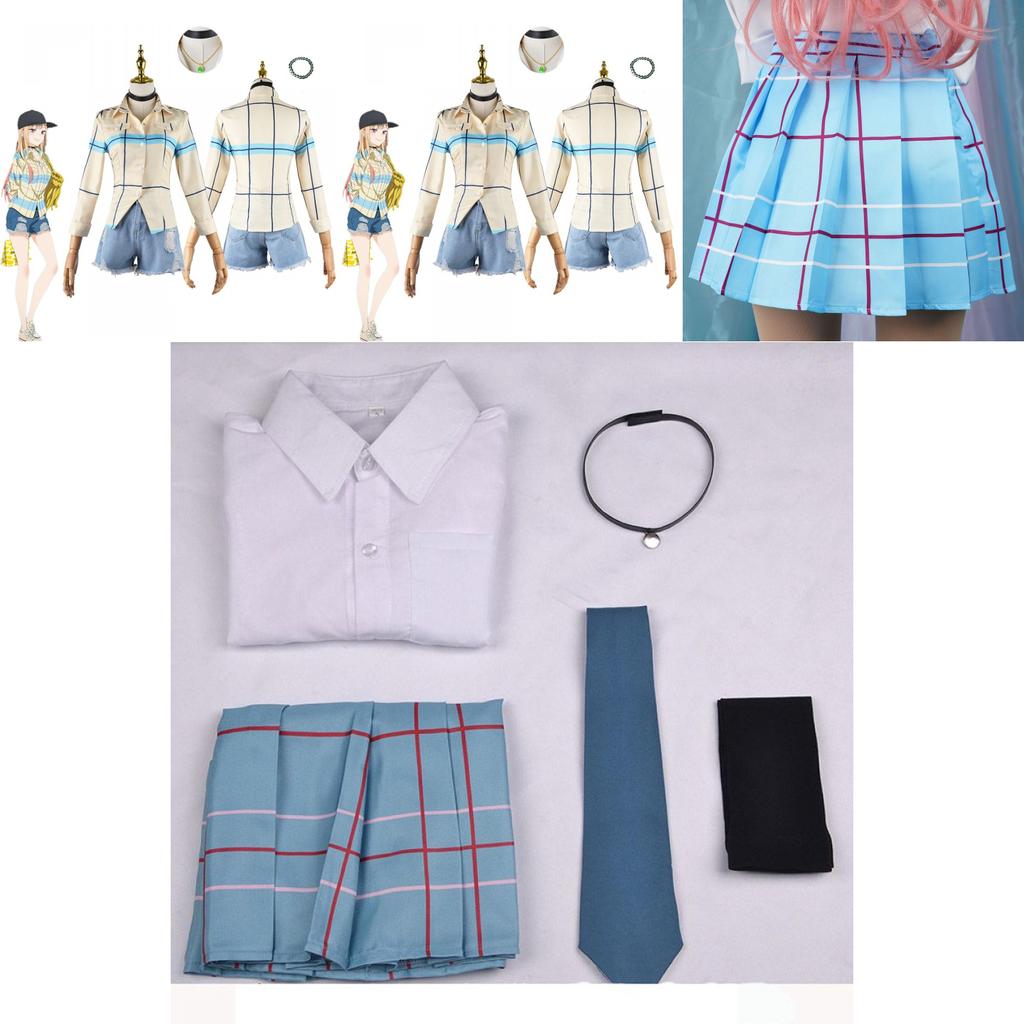Japanese School Uniform Cosplay Outfit My Dress-up Darling Design