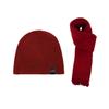 Unisex Warm Hat and Neck Scarf Set for Outdoor Cold Protection Knit Woolen Cap with Ear Cover For Men and Women