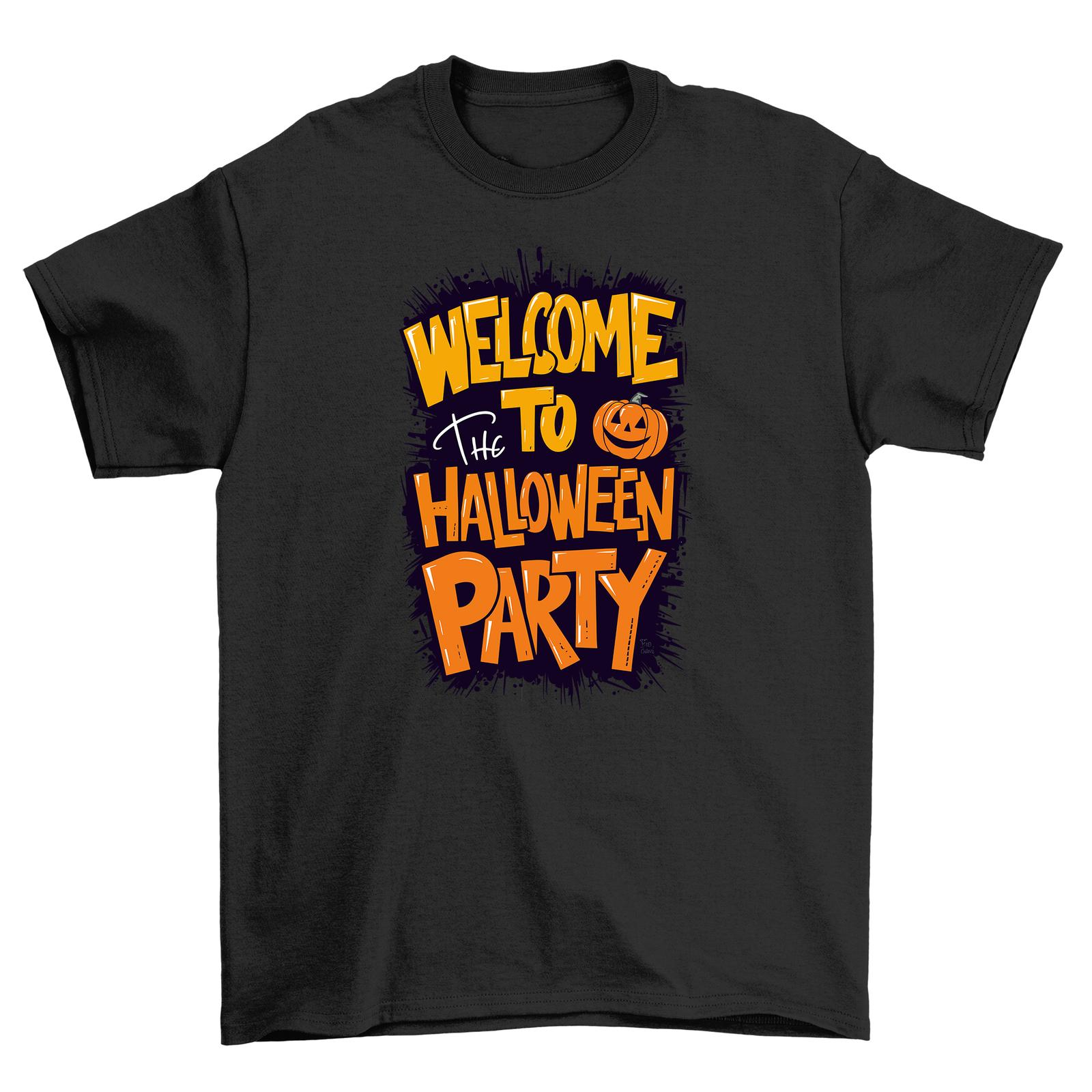 

Halloween_206 Party Starter T-Shirt Mens Womens Tees Top - Spooky and Hilarious! Unisex Funny Tee for H S