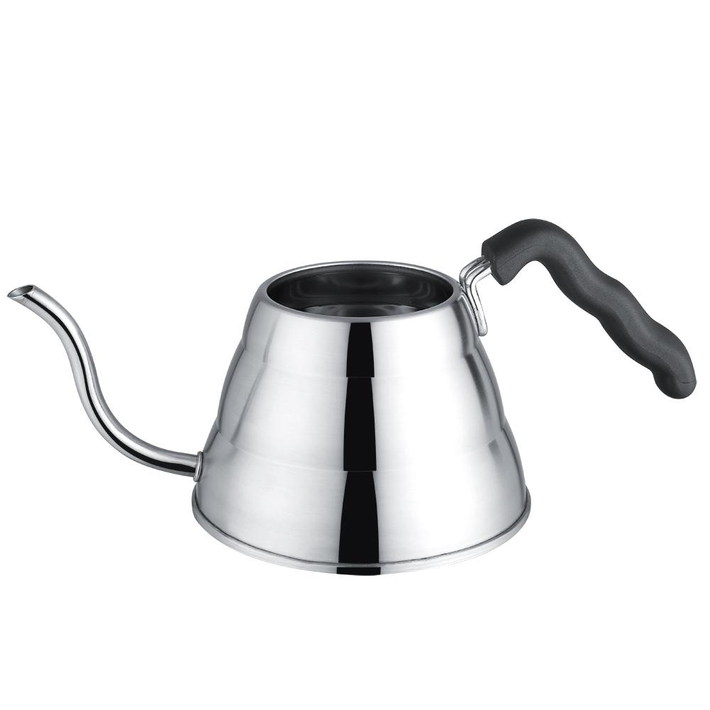 Stainless Steel Hand Drip Pot Coffee & Tea Kettle with Gooseneck shaped Spout