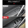 For Toyota Corolla Cross XG10 2021 2022 2023 2024 2025 Hybrid Car Window Glass Lift Switch Button Panel Trim Cover Accessories