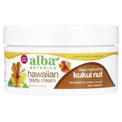 Hawaiian Body Cream, Kukui Nut Flavor, 6.5 Oz (184 G)