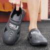 New Summer Couple Beach Shoes Men's Hole Shoes Sandals Are Light and Soft Plus Size