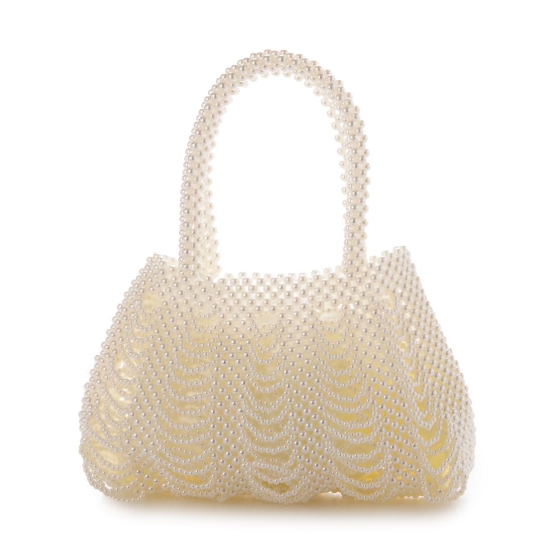 Kashkash Вязаная сумка жемчужного цвета 10-00-04570 Женская Белая