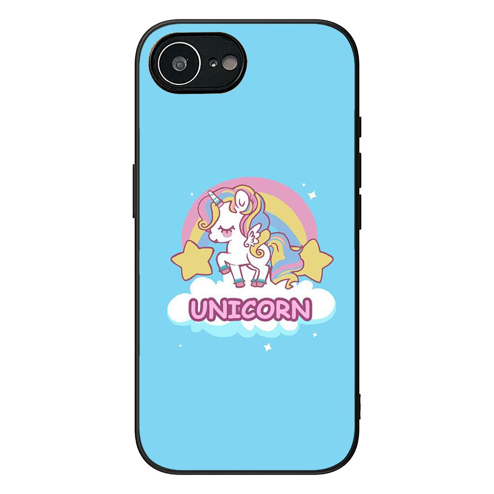 

Unicorn Horse Casing Phone Cover for Apple iPhone 17 16 14 15 Pro Max Plus 15+ 16E XR ProMax Air 16+ Soft Case iPhone 16 Pro Max