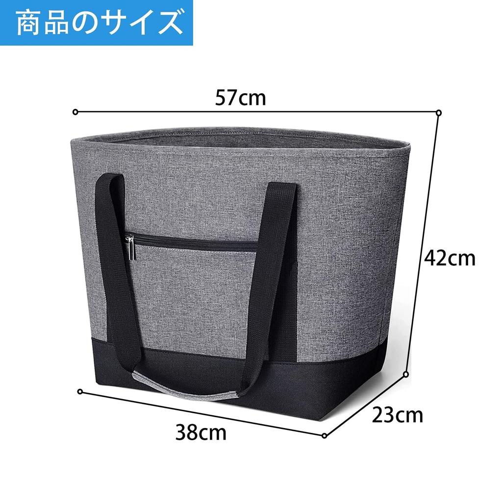 Large Capacity Insulated Lunch Bag with Foldable Eco Thermal Food Multifunctional Insulated Lunch Perfect for Cherry Blossom and Shopping [RVSNQ]
