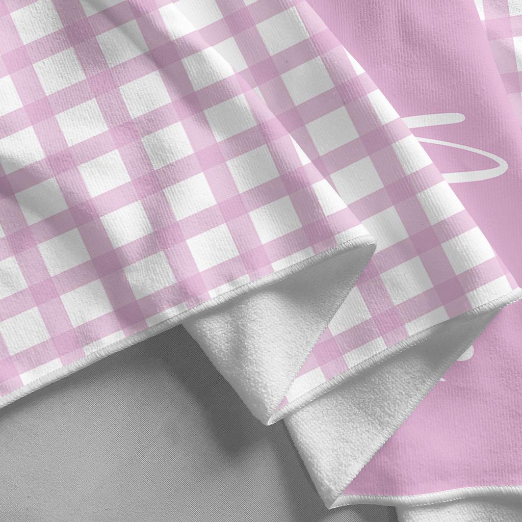 Мода Персоналізована назва Пляжний рушник Гарячі продажі банних рушників Квадратні рушники Ви можете замовити один шматок