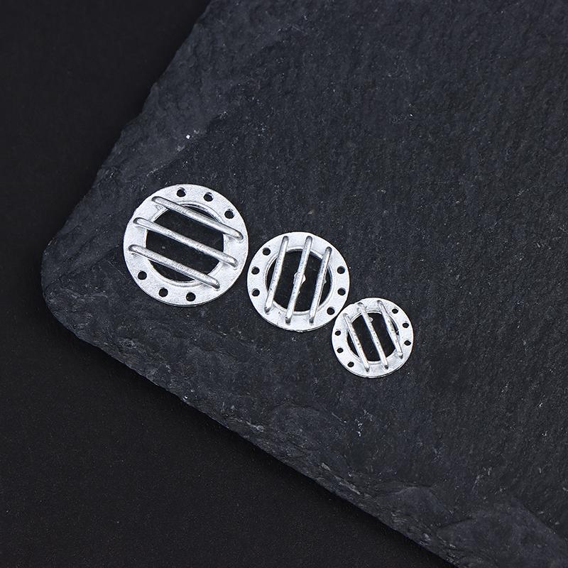 12Pcs Miniature Round Grille Porthole Outer Dia 12Mm/11Mm/8Mm Detailed Alloy Portholes For Miniscale Model Ship Boat Decoration
