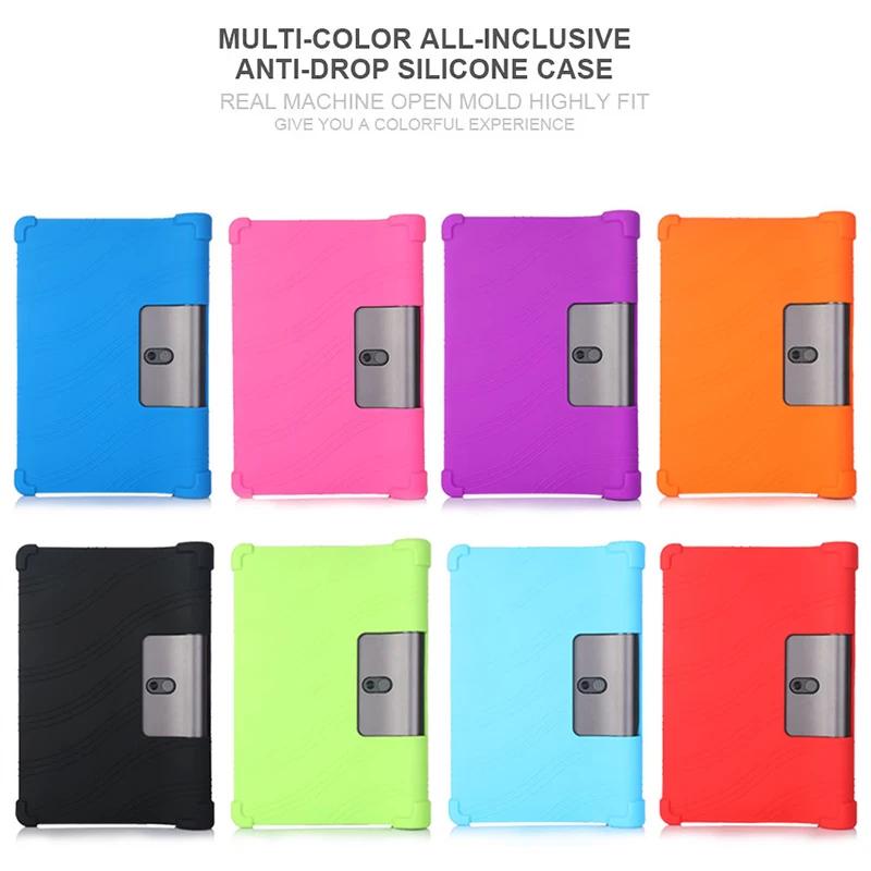 Copertura in Silicone Cornors per Custodia Lenovo Yoga Smart Tab YT-X705F YT-X705X YT-X705I Tablet da 10,1" Morbida Protettiva Funda Morbida