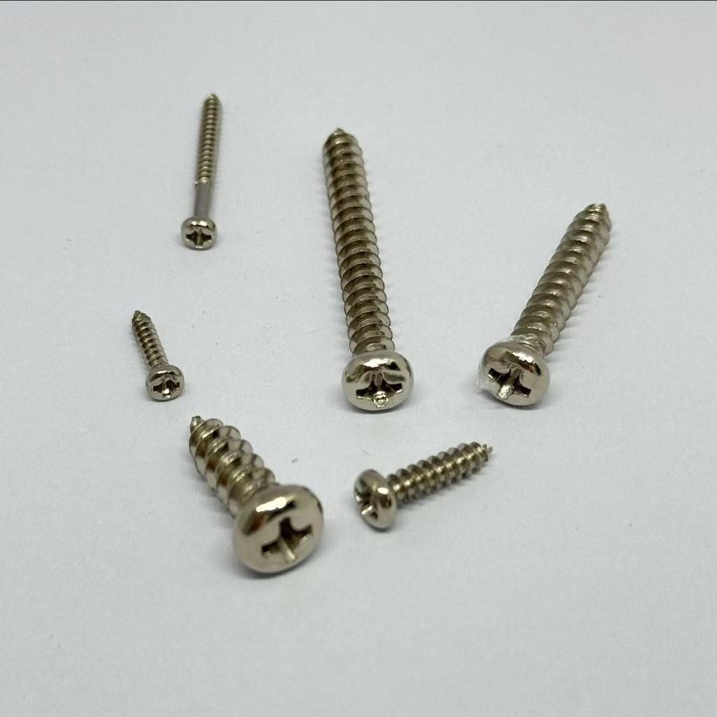 304 Stainless Steel Phillips Round Head Self-Tapping Screws M3/M4 Assortment