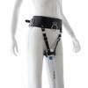Erotic Wearable Bondage Pants with Massage Stick for SM Training and Pleasure