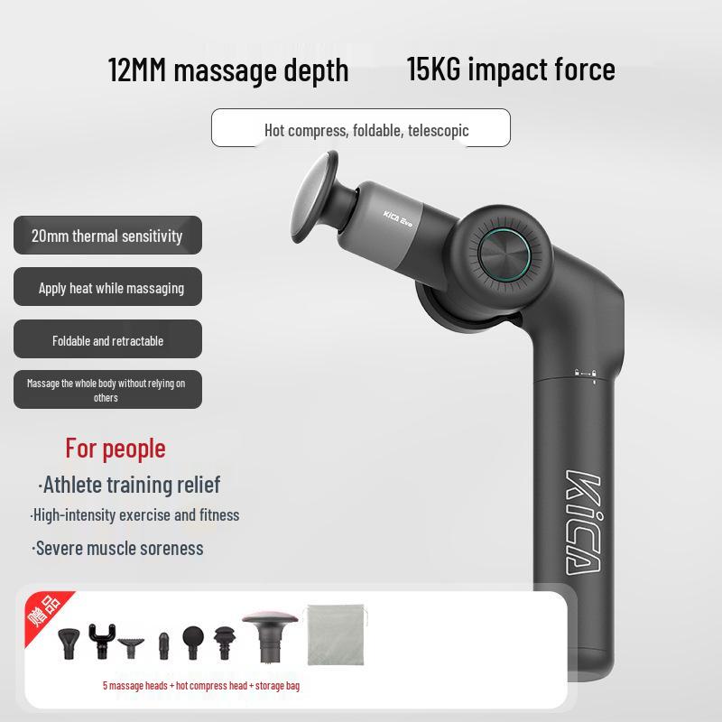 

8KICA EVO Professional 8K Fascia Gun Muscle Massager with Hot Compress for Men’s Sports Recovery