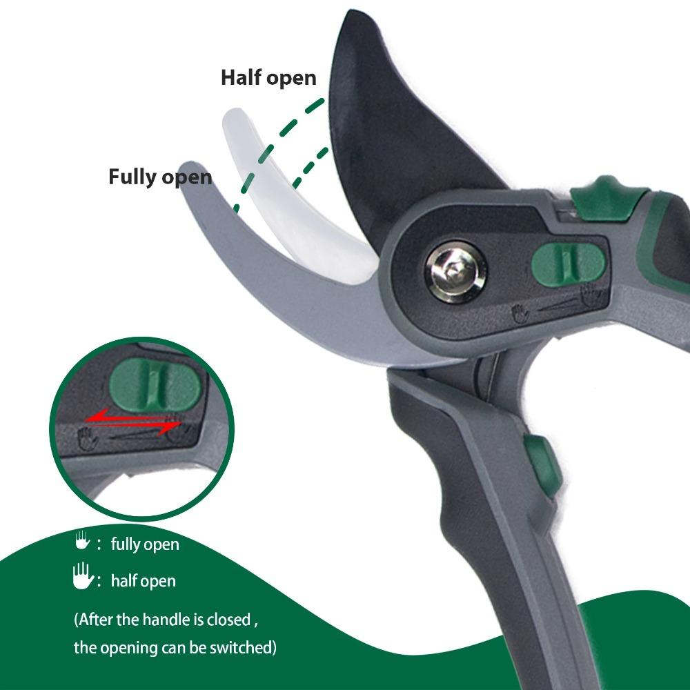 8 Inch Garden Pruner Shears SK5 Blade Pruning Scissors for Bonsai Fruit Trees Flowers Branches Garden Pruners