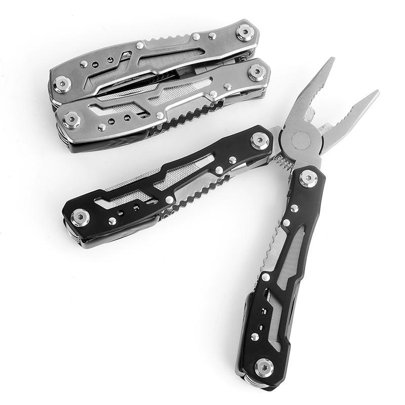 New Multi-Functional Outdoor Tool: Portable Folding Knife with Lock and Pliers, Ideal Gift for Outdoor Enthusiasts
