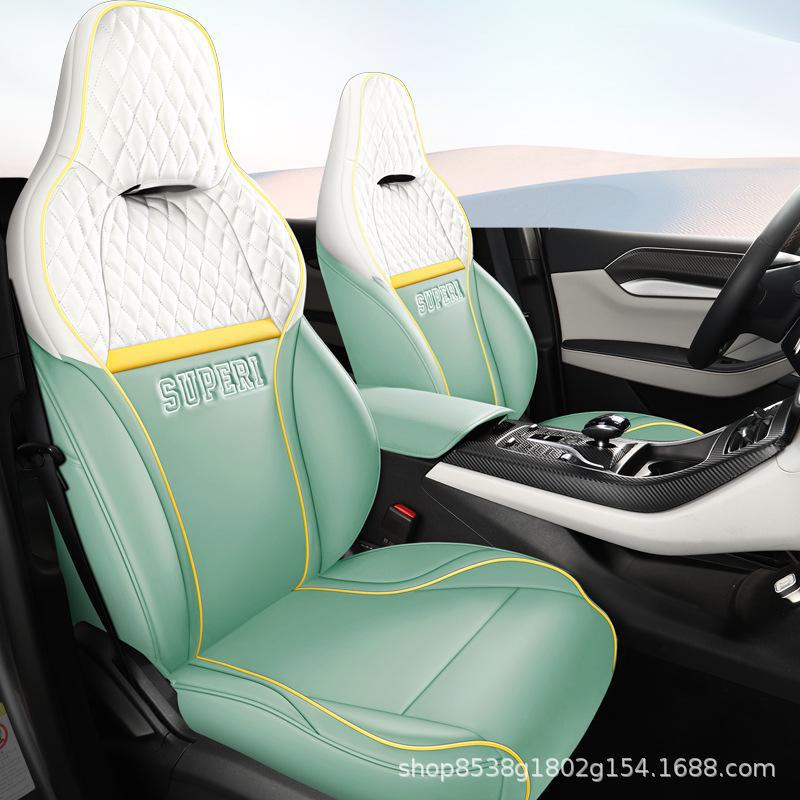 BYD Qin PLUS Leather Seat Cover - All-Season Cushion for Men and Women