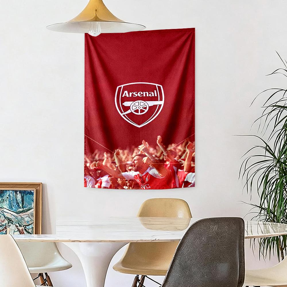 Arsenal Wall Decor Tapestry Art For Pet Memorial Birthdaywedding Party Backdrop Family Gift
