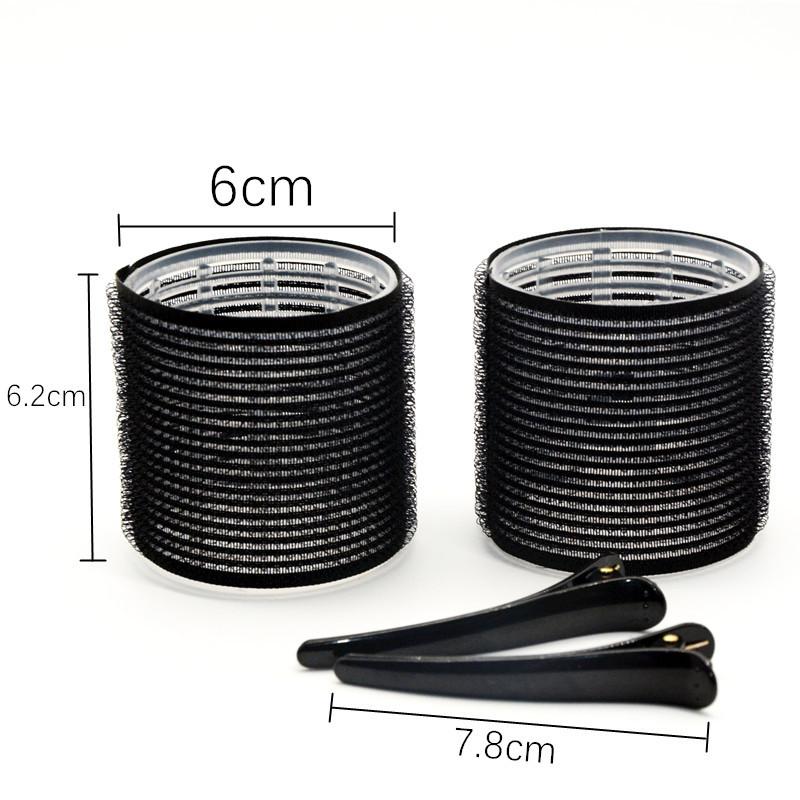 Hair Rollers Self Grip Hook Hair Curlers with Styling Clip Heatless Hairs Roller SalonDressing Curlers Sticky Hair Styling Tools