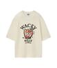 Wacky Willy One-Point Short Sleeve Pullover Knit Ivory