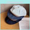 Vintage Denim Cap With Breathable Sunshade For Women Spring Summer Fashion